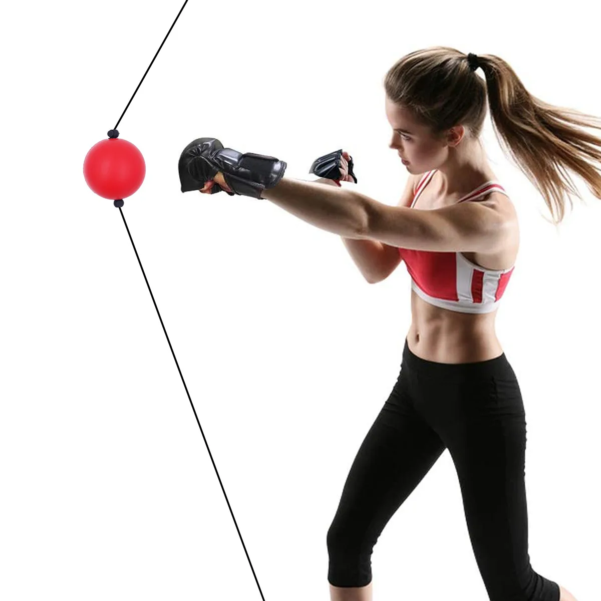 Boxing Reflex Ball PU Quick Punching Ball For Training Boxing Muay Thai MMA Fitness Speed Slimming Workout Home Gym Equipment boxing speed ball boxing reaction ball