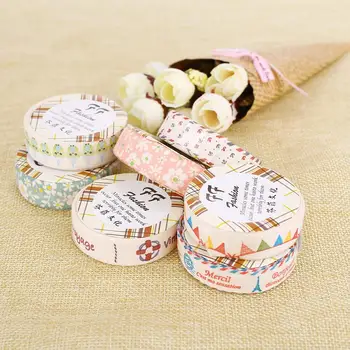 

Decorative Tape Scrapbooks Hand Photo Tear Album Satin Fabric Home Decoration Cotton Adhesive