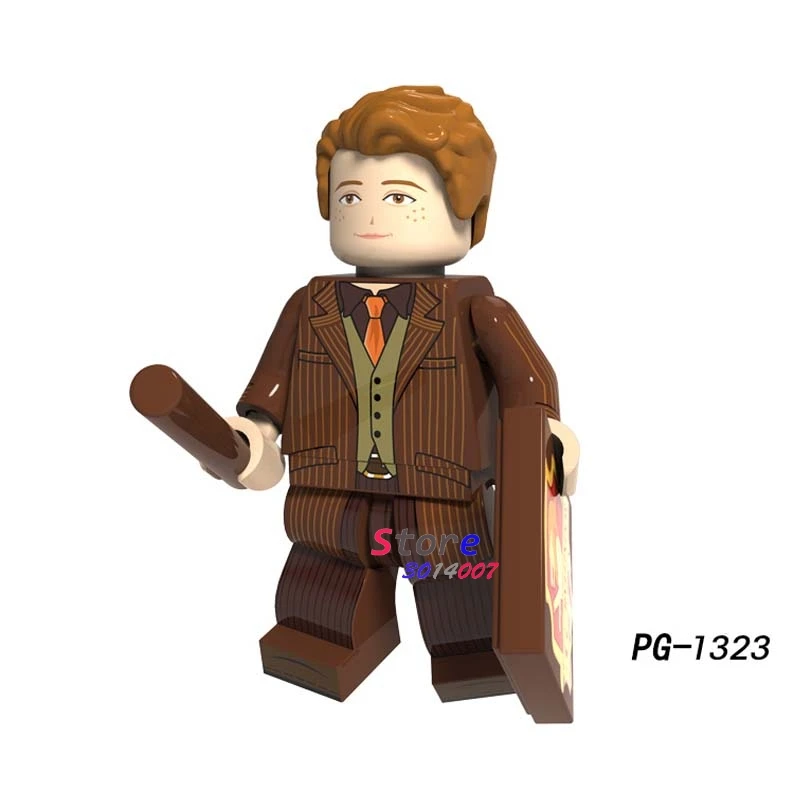 Один строительный конструктор, волшебный фильм, Alastor Moody Quirinus Quirrell Moaning Myrtle Malfoy Cedric, коллекция игрушек для детей - Цвет: PG1323