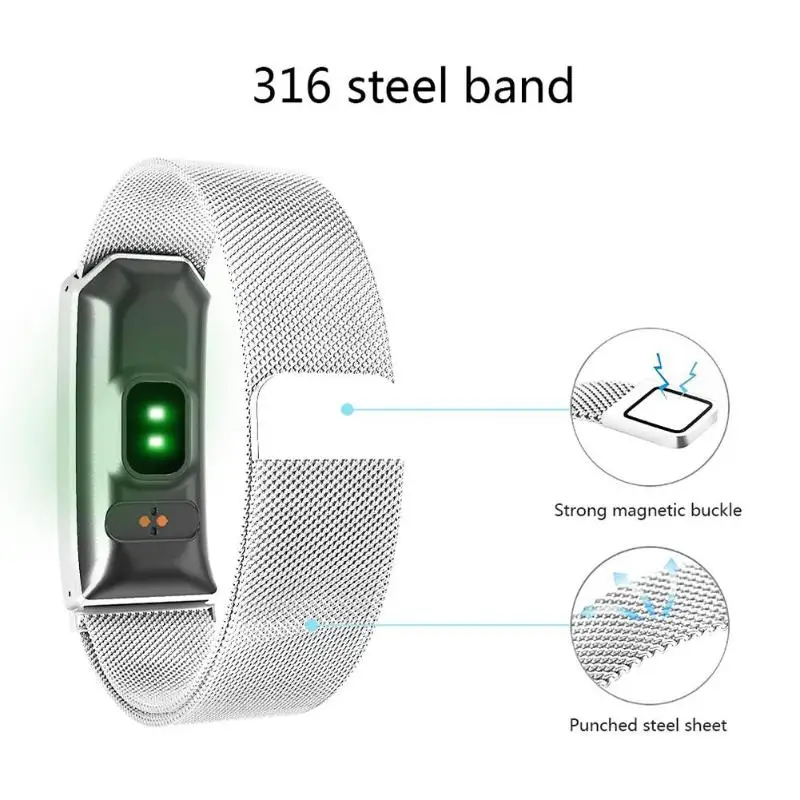 Y2 смарт-браслет Bluetooth сердечного ритма кровяное давление IP67 фитнес-трекер спортивный браслет Поддержка Android 4,4 iOS 8,0 выше