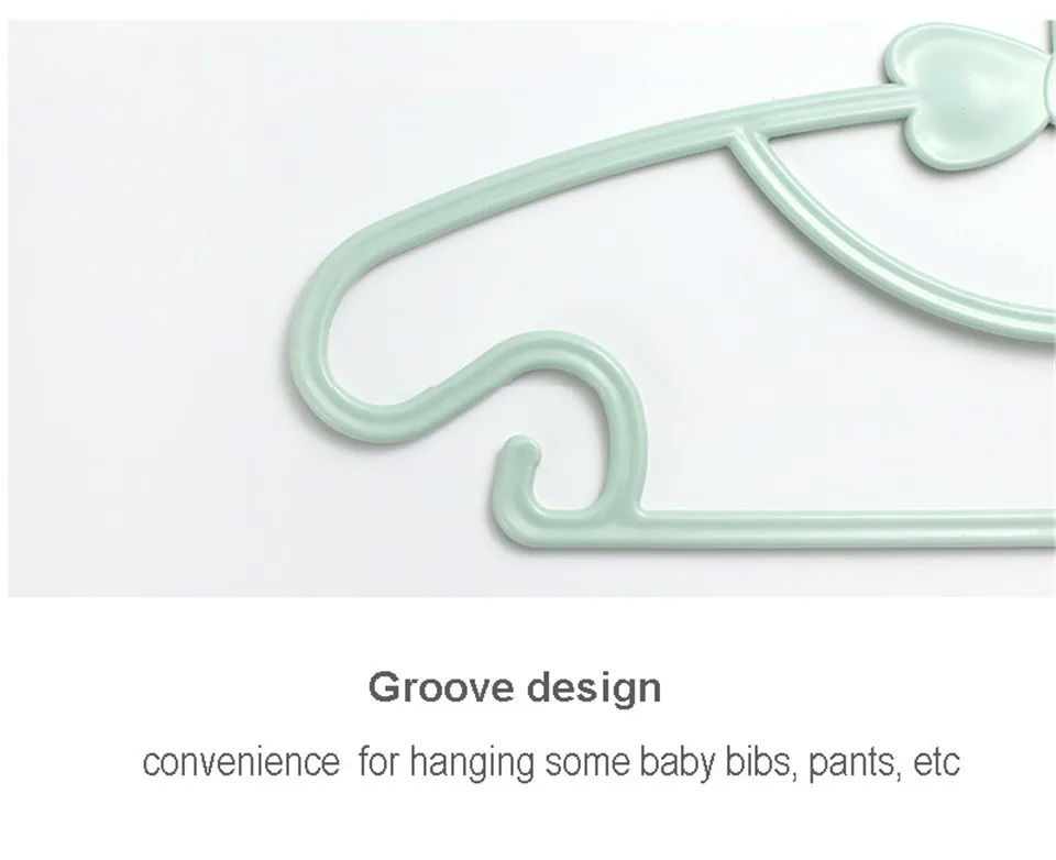 5/10/20pcs Kids Clothes Hanger Racks Portable Plastic Display Hangers Windproof Children Coats Hanger Baby Clothing Organizer