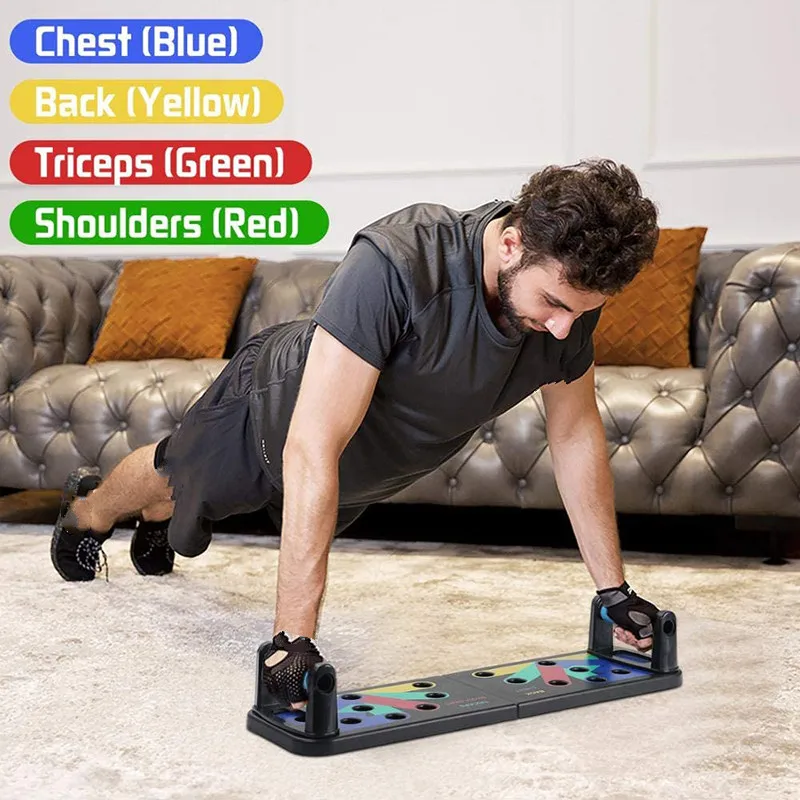9 in 1 Push Up Rack Board Men Women Fitness Exercise Push up Stands Body Building