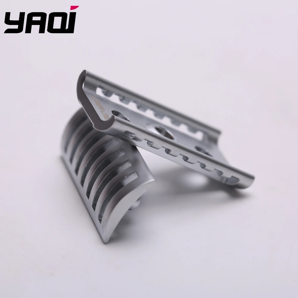 Yaqi Matte Chrome Color KNIGHT-HELMET Safety Razor Head for Shaving Razors