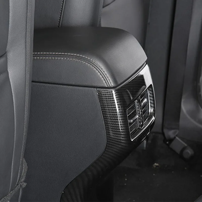 Хромированный автомобильный подлокотник заднего сиденья Кондиционер Выход рамка Крышка отделка для Mazda CX5,- стиль