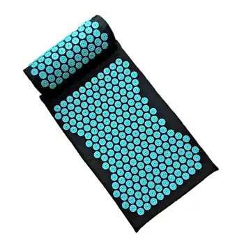 

Relieve Stress Pain Massage Acupuncture Yoga Mat Acupressure Pillow Cushion Body Back Muscle Pain Relief Acupuncture Mat