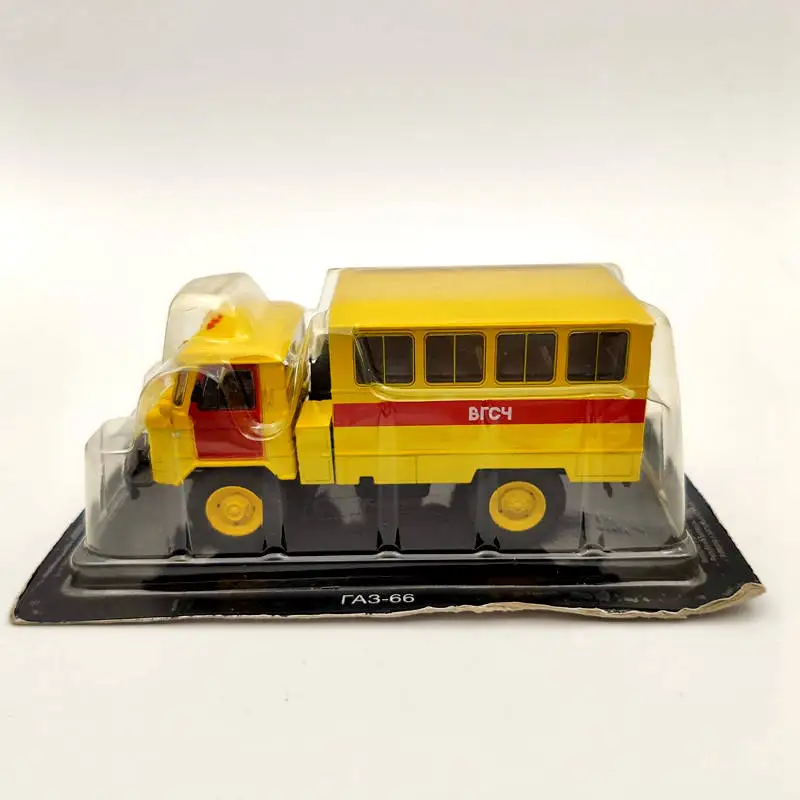 DeAgostini 1:43 ГАЗ-66 ВГСЧ СССР транспортных средств, литьё под давлением модельных автомобилей игрушки