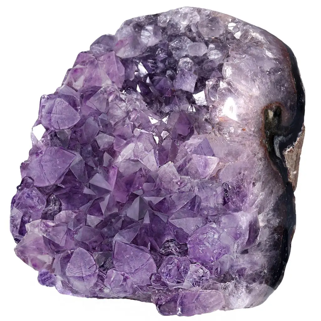 TUMBEELLUWA 500-600g Natural Raw Amethyst Irregular Cluster Geode Druzy Mineral Specimen Healing Crystal Stone Home Decoration natural celestite crystal stone cluster reiki healing raw mineral specimen for home decoration desktop ornaments 75 150g