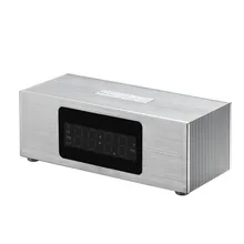 Портативный 3D объемный стерео вид будильник с функцией buetooth динамик с экраном Настольный аудио беспроводной Z729