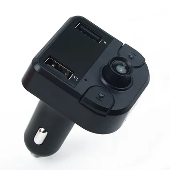 

DC 12-24V wireless Bluetooth 4.0 Car FM Transmitter Wireless Hands-free Fast Dual USB Charger Mp3 Player LED Frequency Display