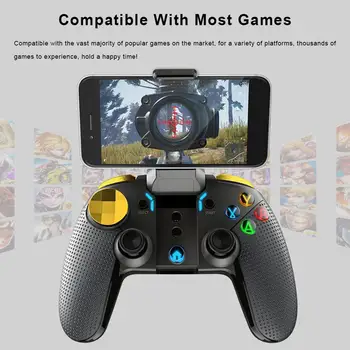 

Mobile Game Controller Wireless Gamepad Multimedia Game Controller Compatible with iOS Android Phone Window PC