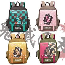 

Japan Demon Anime Backpack Travel Bagpack Cartoon Canvas Cosplay Fashion Outdoor Teenagers Schoolbag New Style Shoulders Bags