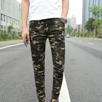 

Men Jogger Autumn Pencil Harem Pants Men Camouflage Military Loose Pants Comfortable Cargo Pants Camo Joggers
