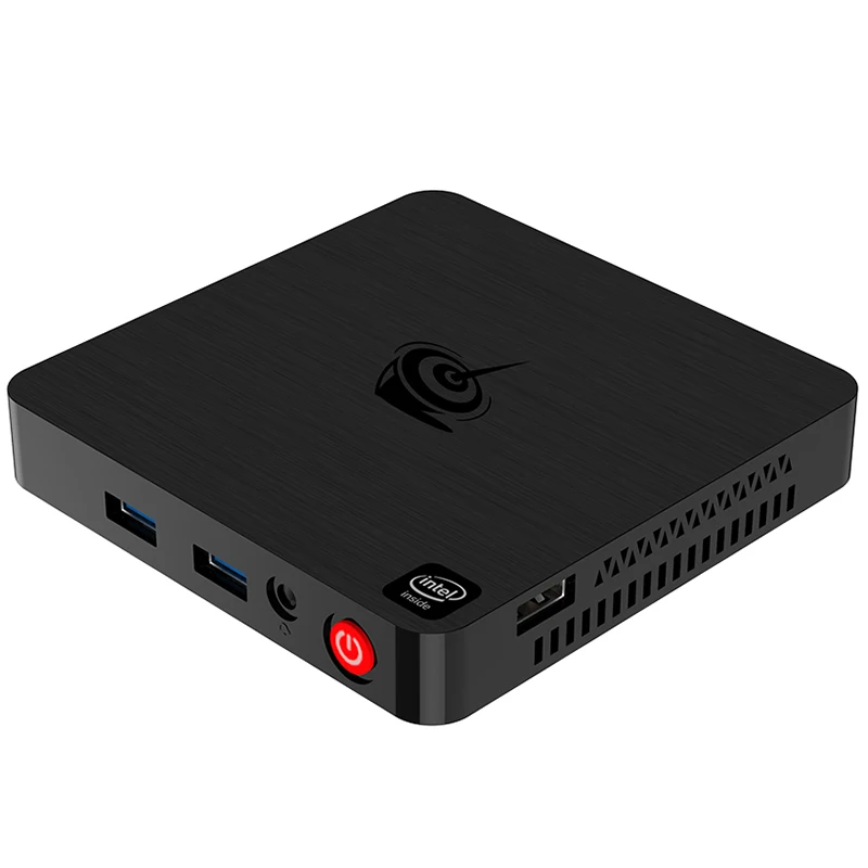 Beelink T4 Mini PC Int Atom x5-Z8500 HD графика 600 4 ГБ ОЗУ+ 64 Гб 2,4 ГГц+ 5,8 ггц WiFi 1000 Мбит/с USB3.0 BT4.0 поддержка 4K ТВ-бокс