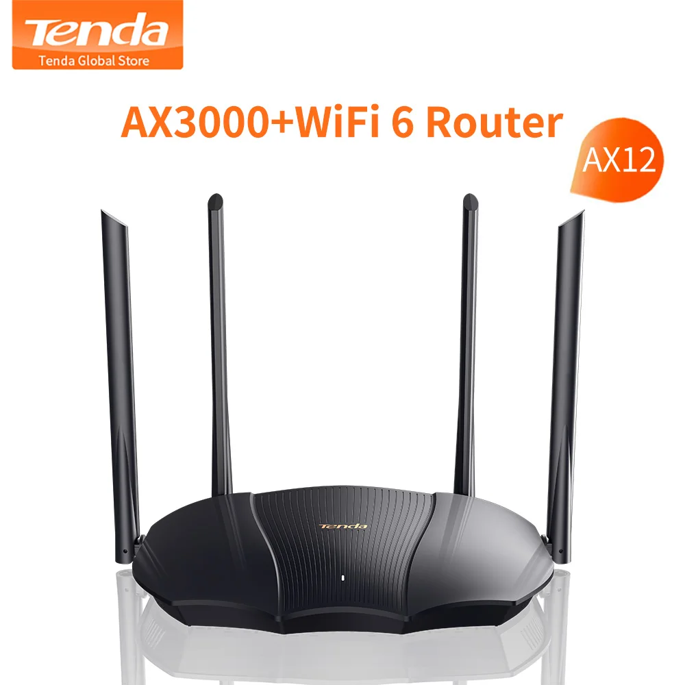 Router Wifi Repeater Gigabit Tenda Ax3000 Rate-Wpa3 5G Signal-Amplifier External 6-Dual-Band