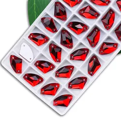 Exquisite Rhinestone Crystal Stones for DIY Fashion Creations (Red)
