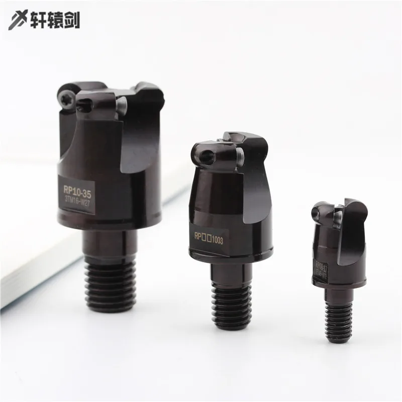 

RP08 RP10 2T 3T RP1003 High-Precision Anti-Vibration Arbor Thread Lock-Tooth Cutter Head Replaceable