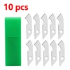 Hook knife PVC acrylic board plastic plexiglass hook knife cutting tool with 10 replacement blades ► Photo 2/6