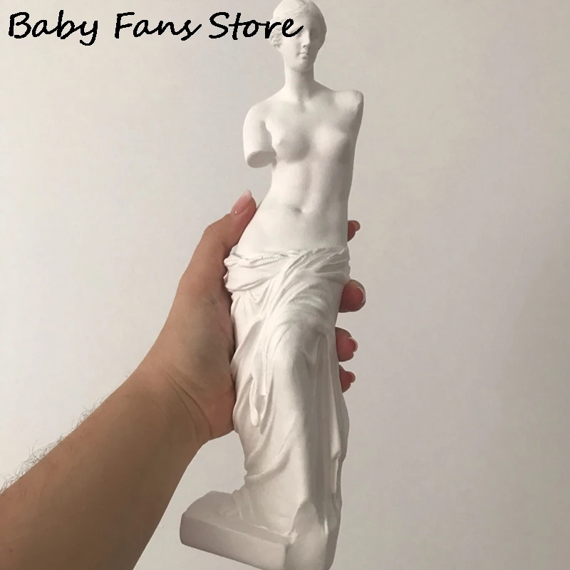 

29CM Nude Venus Figure Collection Model Toy Goddess Greek Statue Gypsum Sketch for Children Adult Drawing Simulation Figures