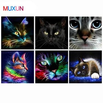 

3D Diy Full Drill Diamond Embroidery Painting Animal Diamond Mosaic Paintings Cat Beautiful Animals Diy Diamond Painting 9Jm028