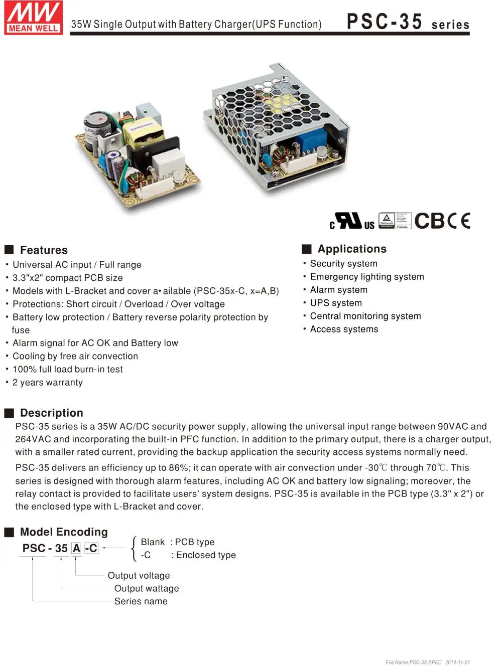 PSC 35 Series-1