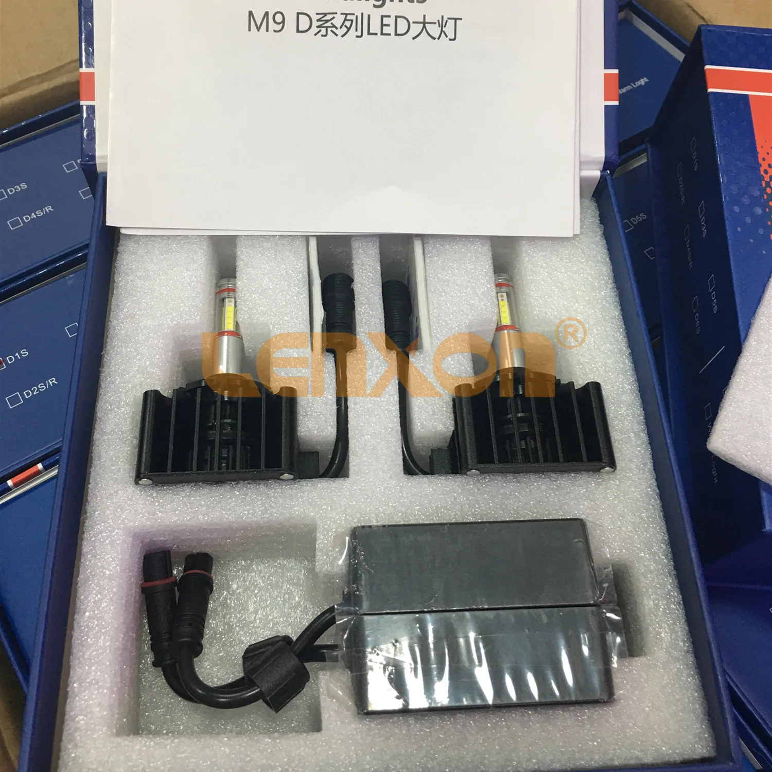 

LX Factory new D1S LED bulb D3S D2R D2S D4S D5S D8S car headlight 35W 4000Lm plug-and-play non-destructive installation