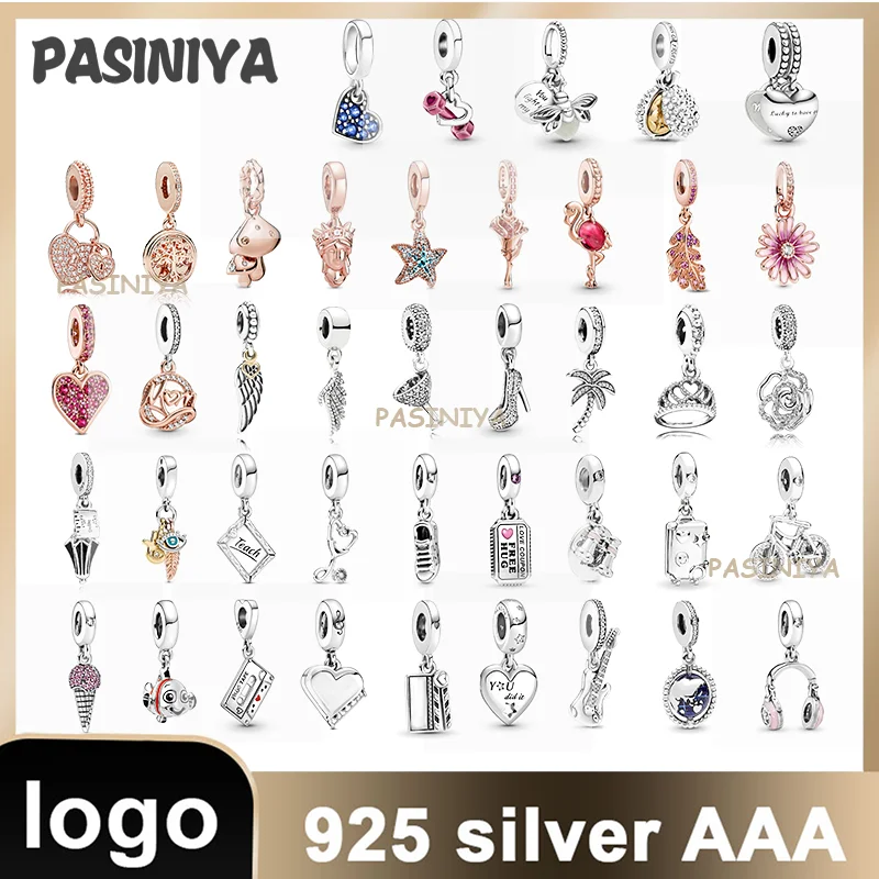 

A variety of 925 sterling silver firefly charms suitable for original Pandora beads bracelet jewelry