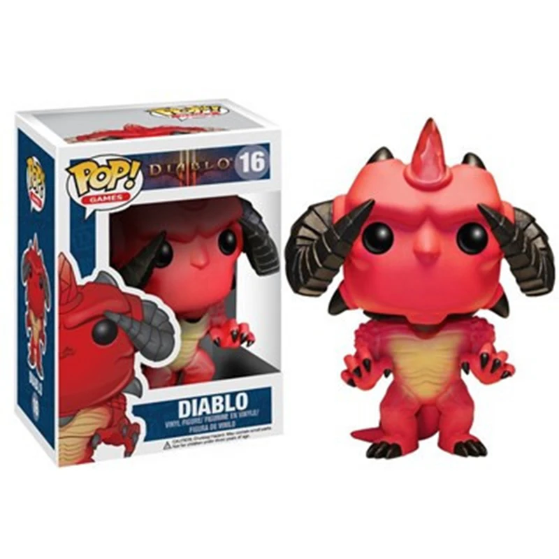 Funko Pop Diablo Tyrael& DIABLO виниловая Коллекция Фигурки Модель игрушки