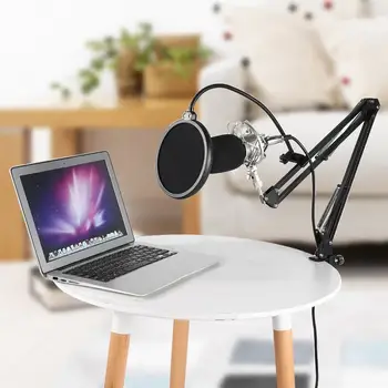 

700 Capacitance Microphone Online Karaoke Live Recording Microphone for Phone Computer Microphone