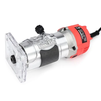 

800W Woodworking Electric Trimming Machine Engraving Electromechanical Wood Milling Slotting Machine EU PLUG WITHOU STORAGE CASE