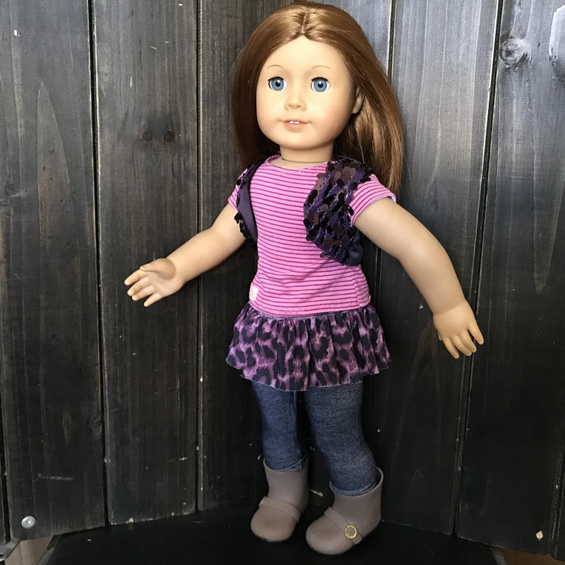 Individualidad Alentar agitación Ropa para muñeca americana de 45 cm, ropa aplicable para muñeca OG, muchos  tipos de regalo para niña|Casas de muñecas| - AliExpress