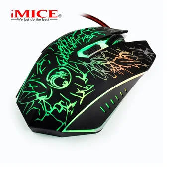 

Wired Mouse for Laptop and PC LED Optical 6Keys/Button Mouse Professional high end Wire Mouse support DPI 800/1200/2400/3200