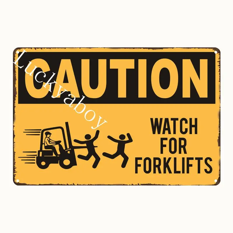 [Luckyaboy] Cat Dog Rules Warning Notice vintage Tin Signs Wall Metal Painting Antique Gift home bar Pub Decor AL017 - Цвет: UV943