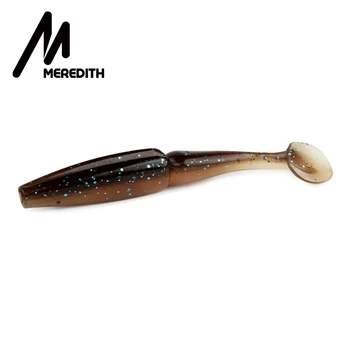 

Meredith Crazy Shiner 11cm 10.5g 5pcs Artificial Bait Fishing Soft Lure Fishing Swimbaits Silicone Bait Fishing Wobblers