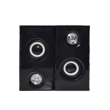 3D сабвуфер объемный беспроводной Bluetooth динамик, мультимедийный динамик со стерео басами USB Проводная мощность, настольный ПК ноутбук