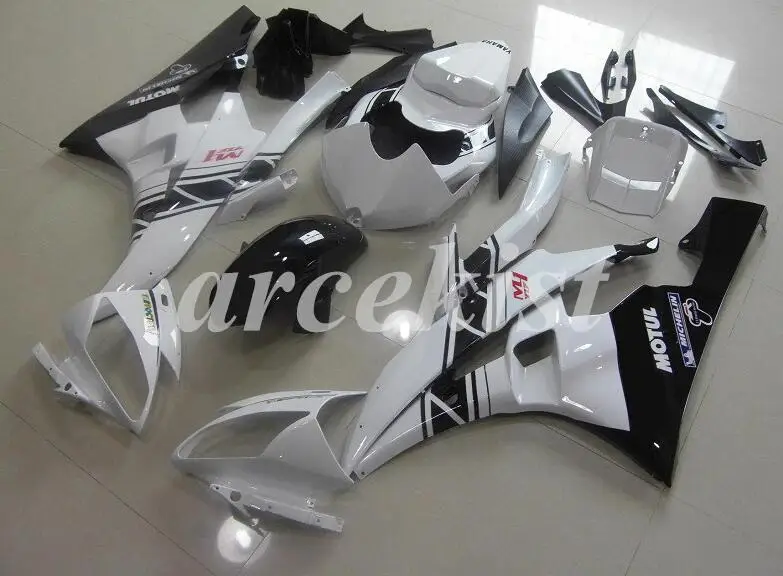 

New ABS Injection Mold Motorcycle Fairings Kit Cowling Fairing set Fit For Yamaha YZF 600 R6 06 07 YZF-R6 2006 2007 White black