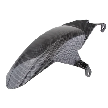 

Carbon Fiber Rear Wheel Hugger Fender Splash Guard Cover for Yamaha Xmax 250/300 Motorbike - Black