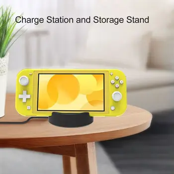 

Portable Charging Dock Mini Charging Stand Station for Nintend Switch Lite with Type-C Port Charge Cable Accessories
