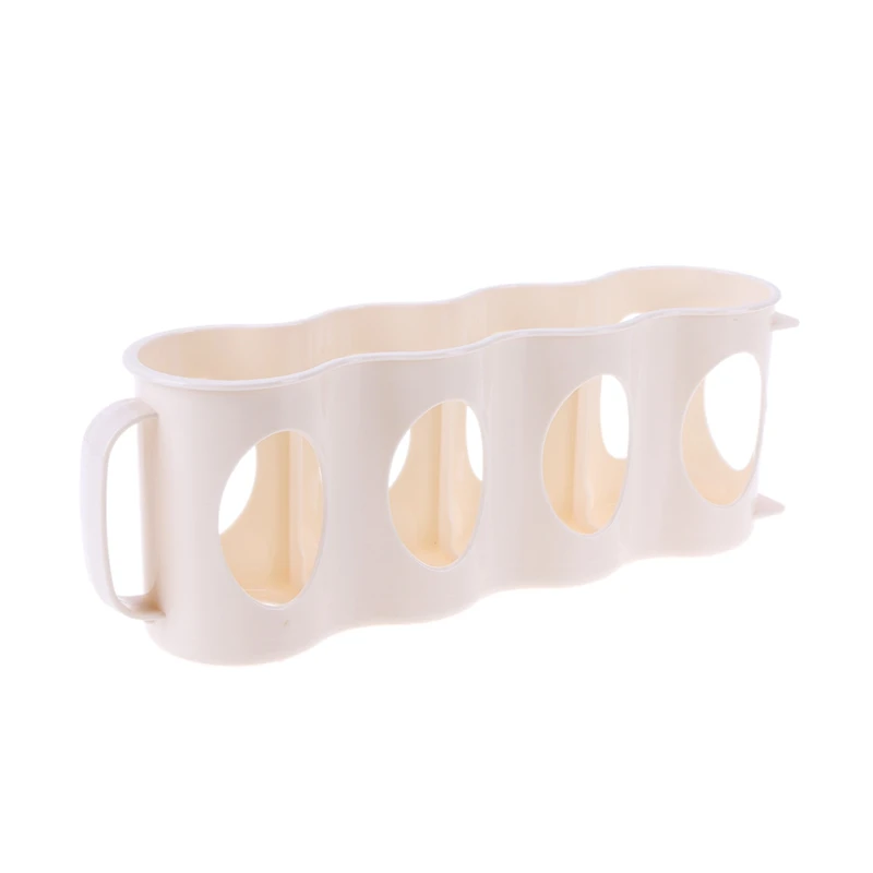 Beige Коробка для хранения пивной соды, кухонный холодильник, держатель для бутылки для напитков, Холодильный органайзер для пива, колы, коробка для хранения напитков - Цвет: Beige