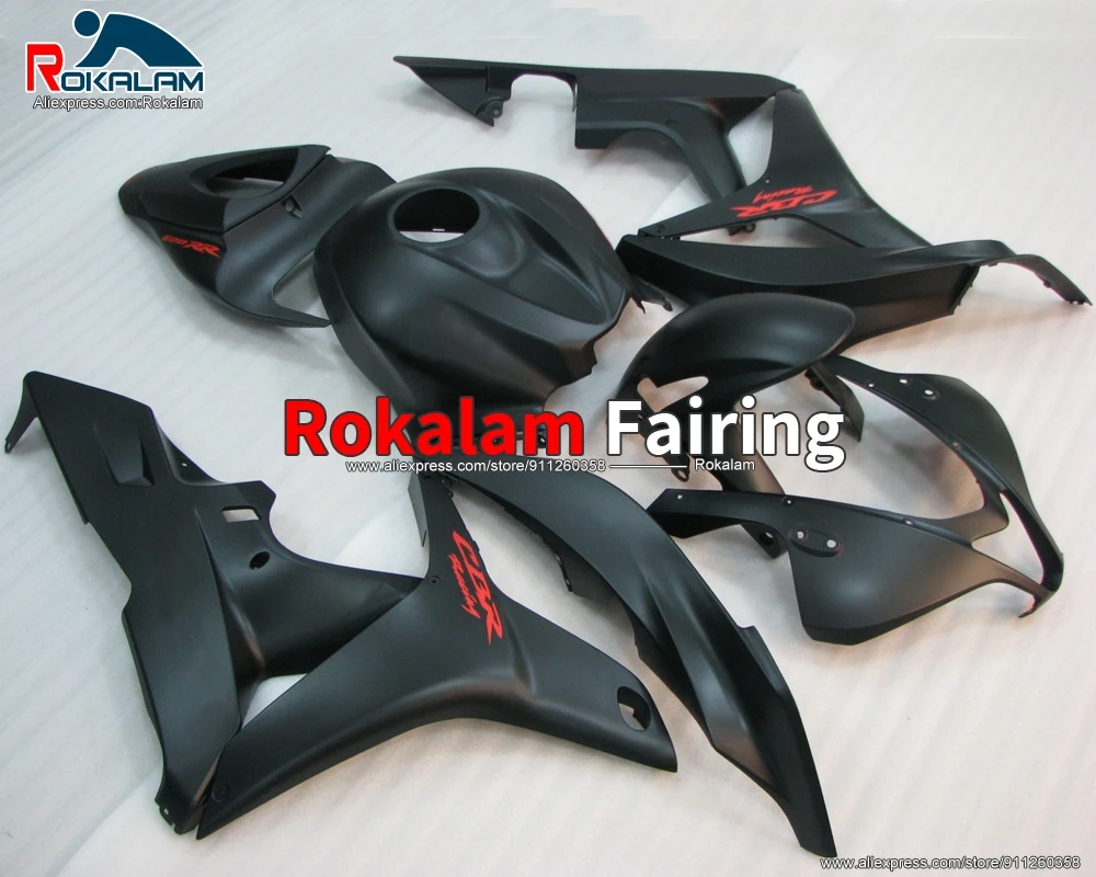 

Motorbike Hulls For Honda CBR600RR 2007 07 CBR600 RR 2008 CBR-600RR F5 08 Body Kit Motorcycle Black Fairings (Injection Molding)