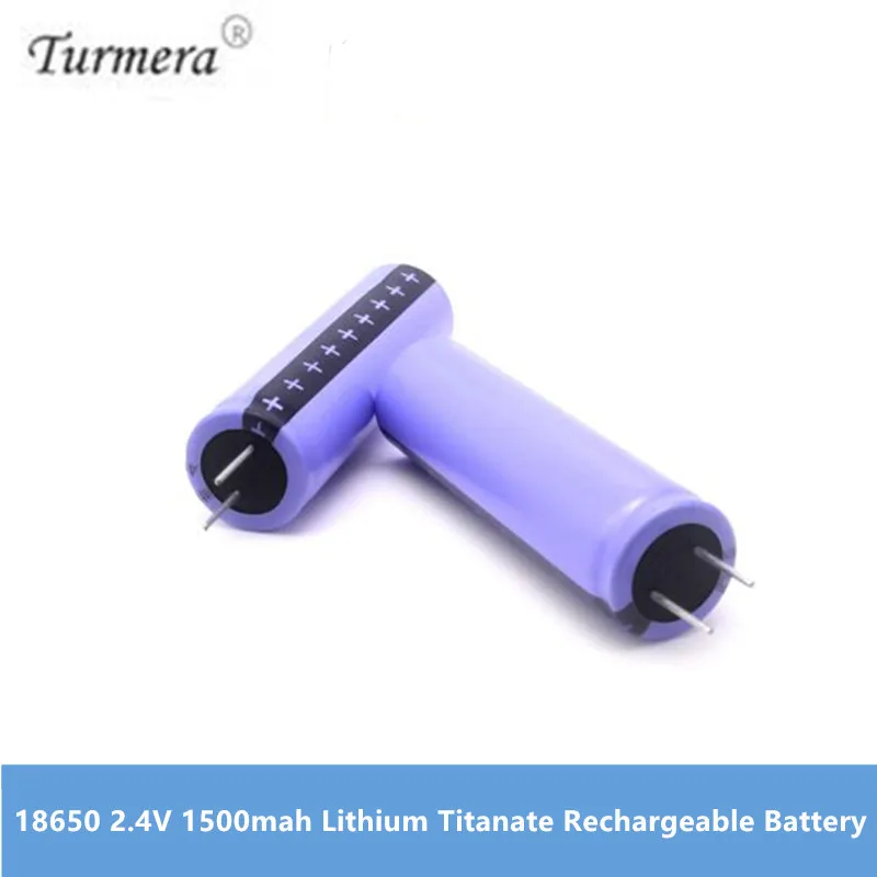 18650 2.4V 1500mah Lithium Titanate Rechargeable Battery3