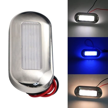

12V Boat Transom Night Light LED Deck Stern Transom Light Stainless