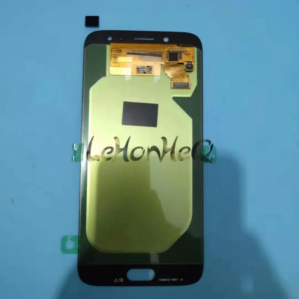 Супер Amoled для samsung Galaxy J7 Pro J730 J730F ЖК-дисплей с сенсорным экраном дигитайзер сборка для samsung J730fm экран