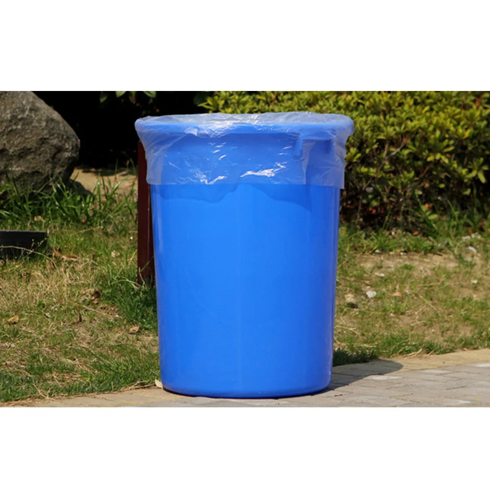 Clear and Blue Recycling Bags