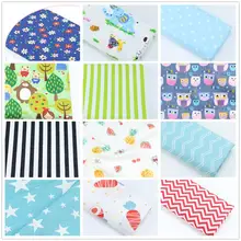 Набор разноцветных узоров "сделай сам", 50x40 см, хлопок, саржа, вышитая скатерть, набор для шитья, Стёганое одеяло, ткань ручной работы