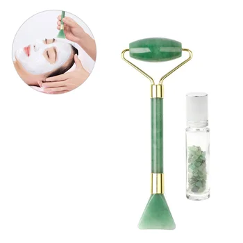

1 Set Crystal Face Massage Roller Set Handy Face Beauty Roller Set Compact Rolling Massager Set Exquisite Face Massaging Tool Se
