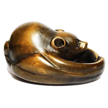 

Y6306 - 2'' Nice Quanlity Hand Carved Boxwood Netsuke: Pretty Bat