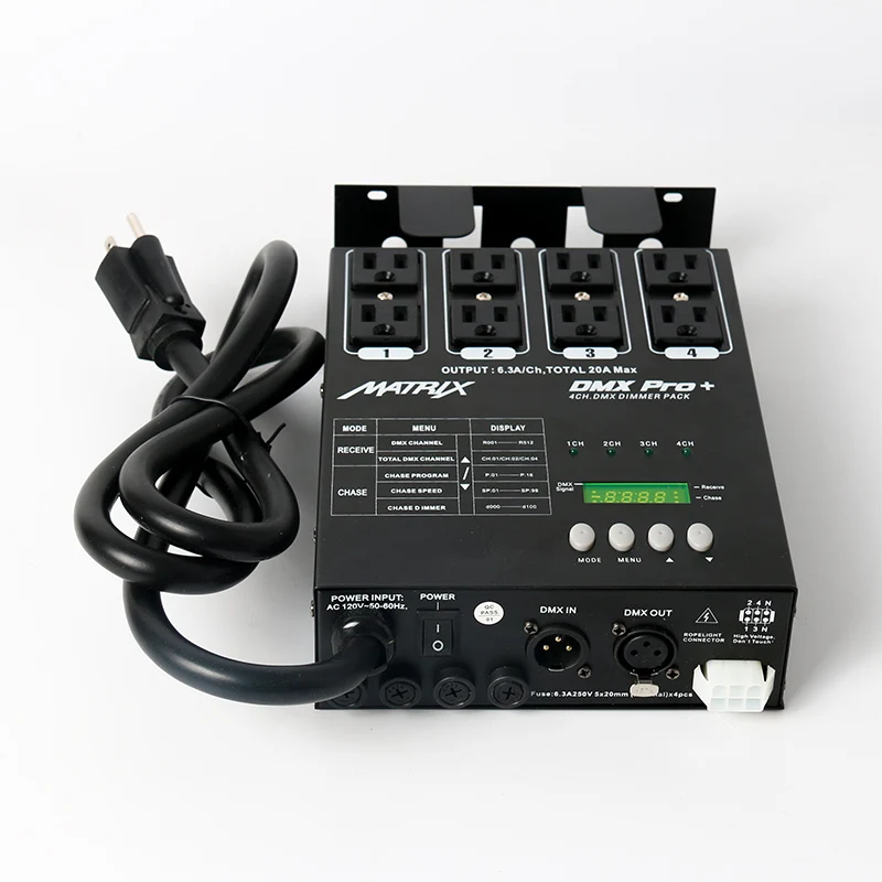 ステージ照明 調光器 4ch DMX 規格対応 LITEPUTER ( ライトピューター