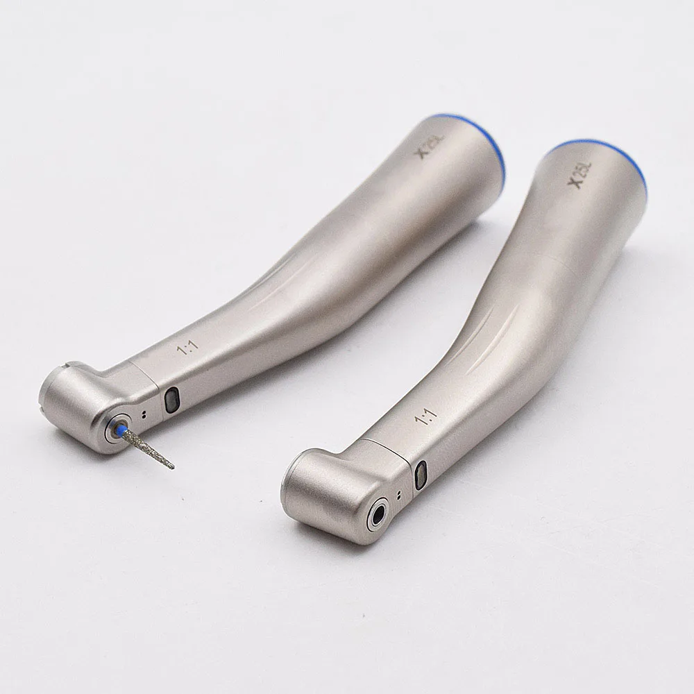 ストレートコントラアングルハンドピース歯科光ファイバーモーター