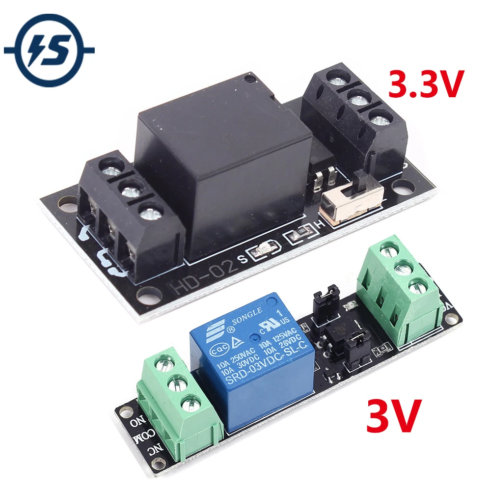 3V 3.3V High Level Driver Relay Modul for Arduino Optokoppler 3V 3.3V High Level Driver Relay Modul for Arduino Optokoppler