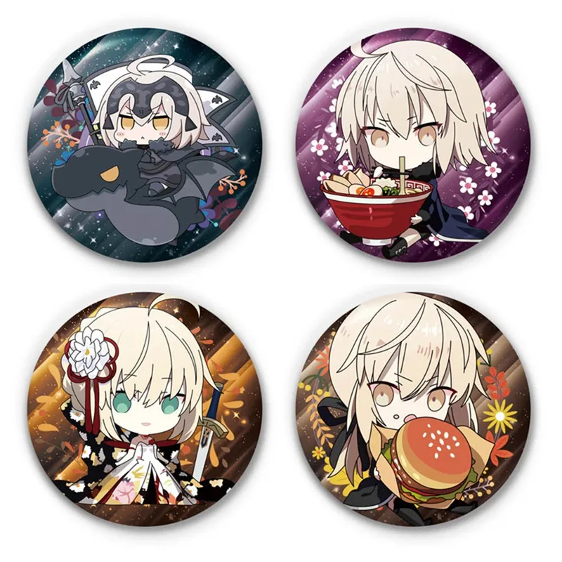 Аниме Fate/stay Night значок брошка мультфильм булавки для одежды шляпа рюкзак Applie| |